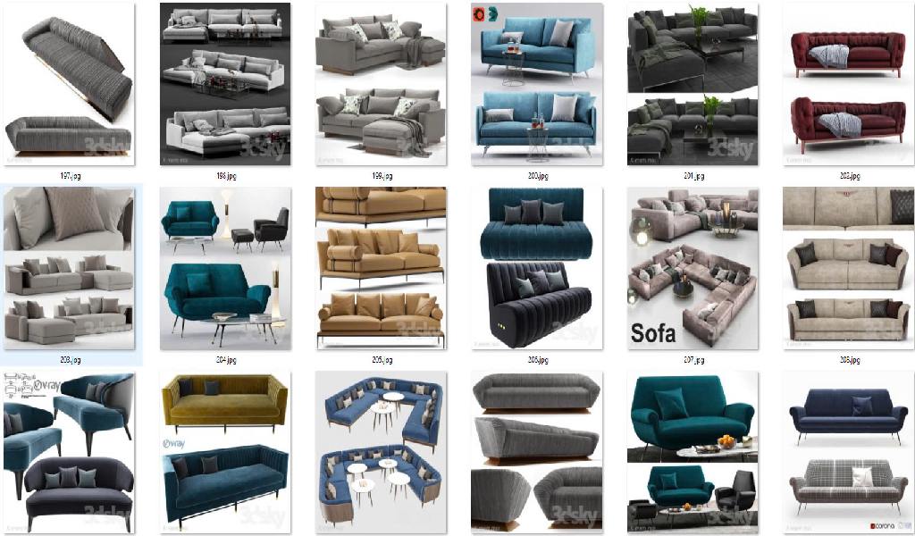 50 MODEL SOFA VOL17-D5